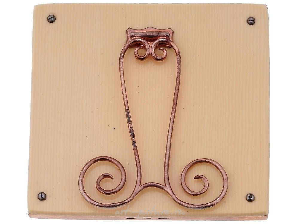 Russian silver , RUSSIAN IMPERIAL SILVER ENAMEL NEPHRITE FRAME