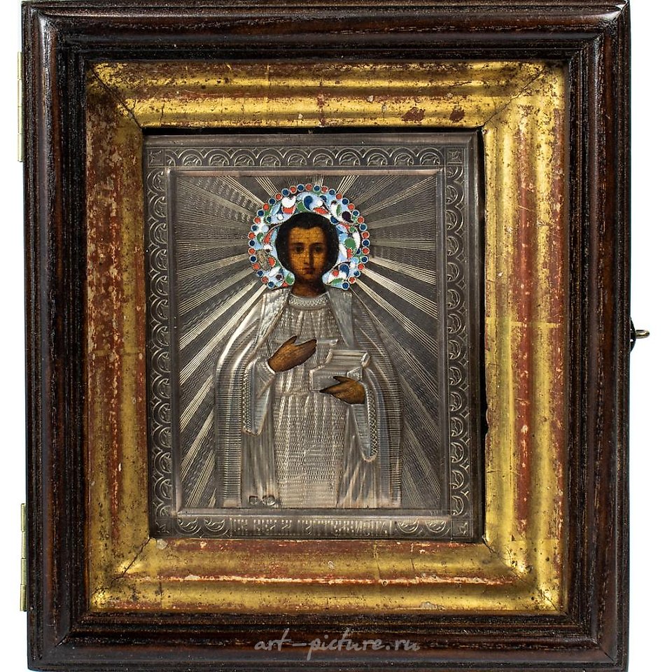 俄罗斯银 , 俄罗斯镀金银圣像与镶嵌