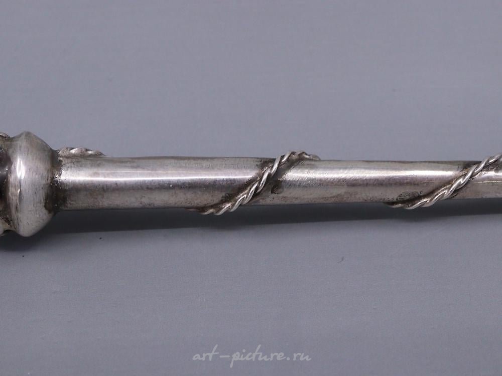 Русское серебро , Антикварная русская серебряная иудейская указка для Торы
