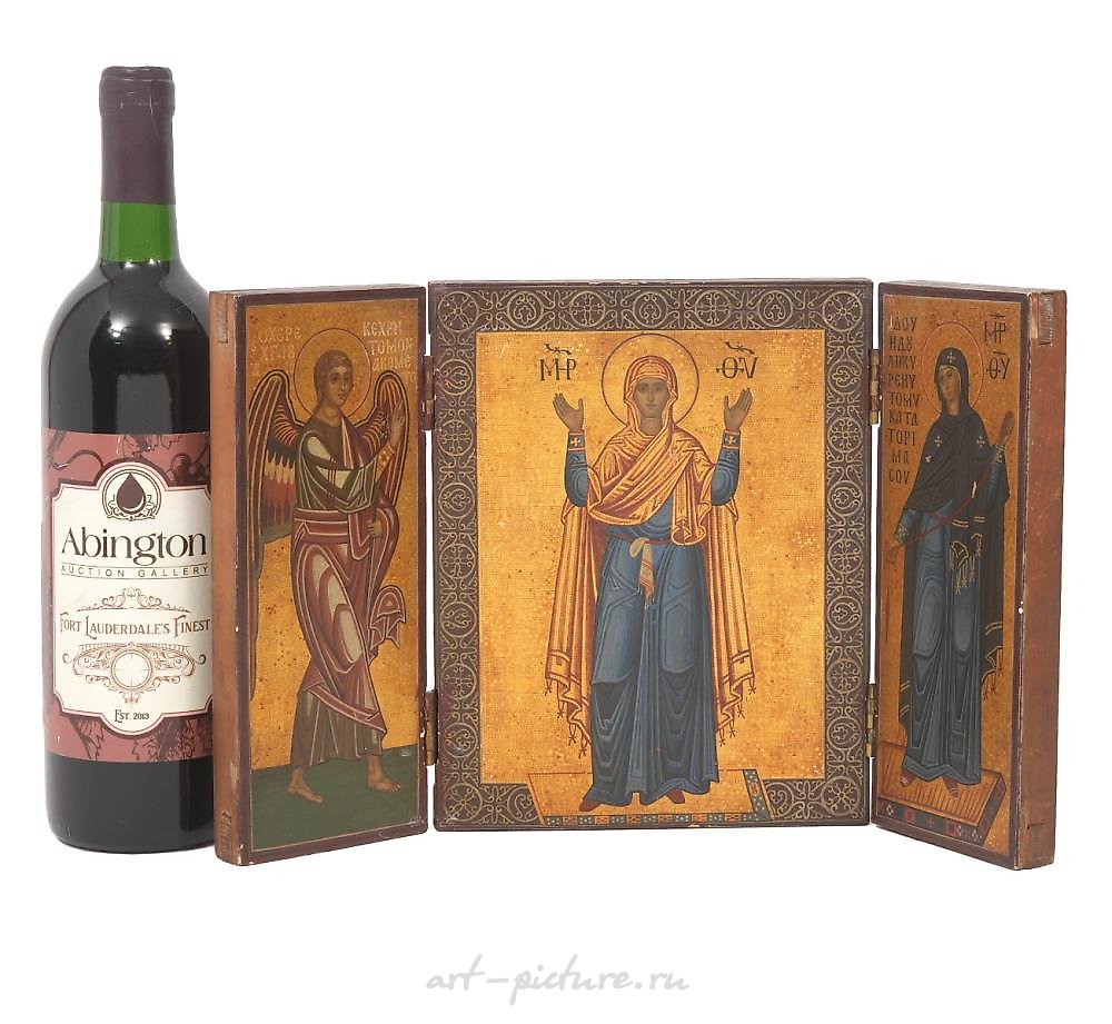 Русское серебро , Четыре русских иконы включают "Богородицу"