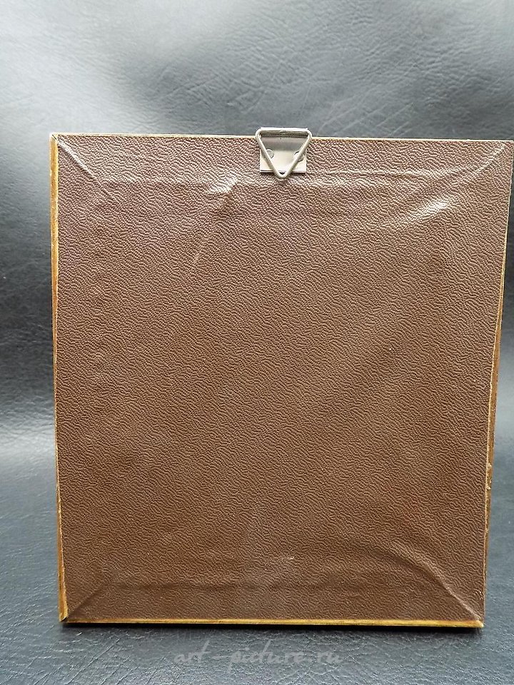 俄罗斯银 , 精致的小俄罗斯图标，放在精美的木框中。