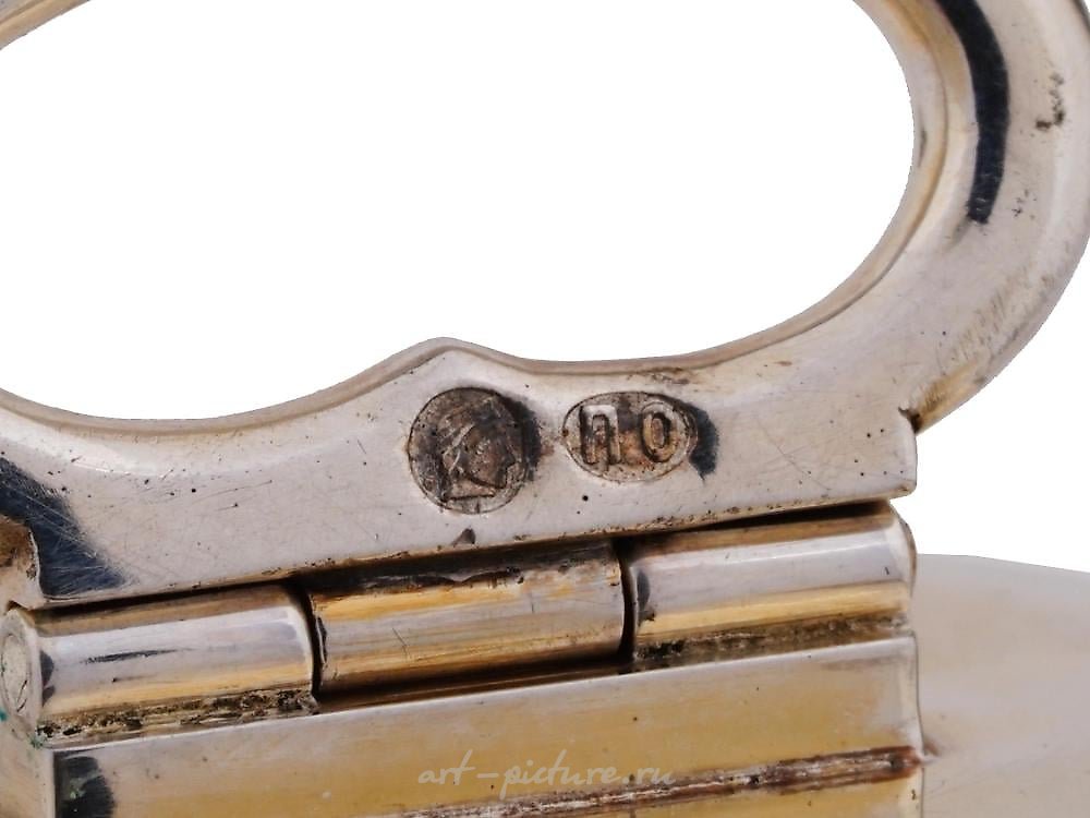 Russian silver , RUSSIAN 88 GILT SILVER CLOISONNE ENAMEL TEA CADDY