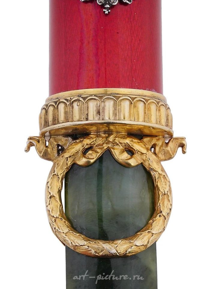 Russian silver , RUSSIAN SILVER ENAMEL JADE BLADE LETTER KNIFE