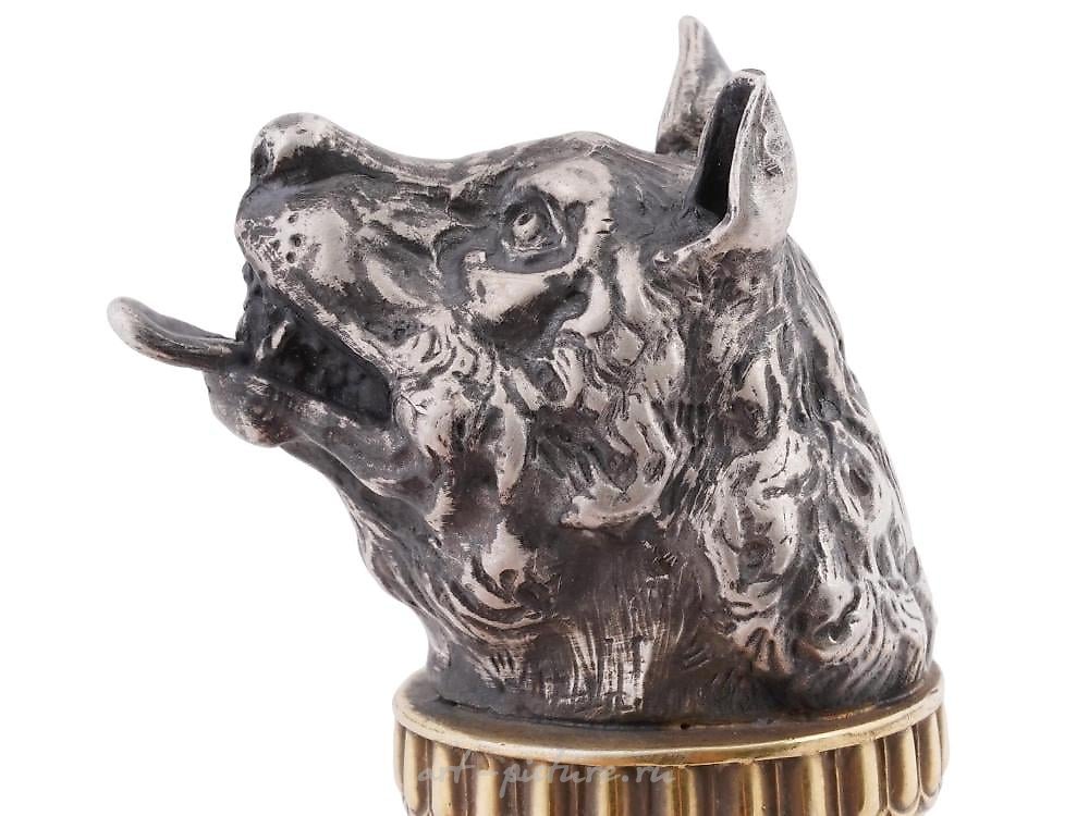 Russian silver , RUSSIAN SILVER ENAMEL JADE BLADE LETTER KNIFE