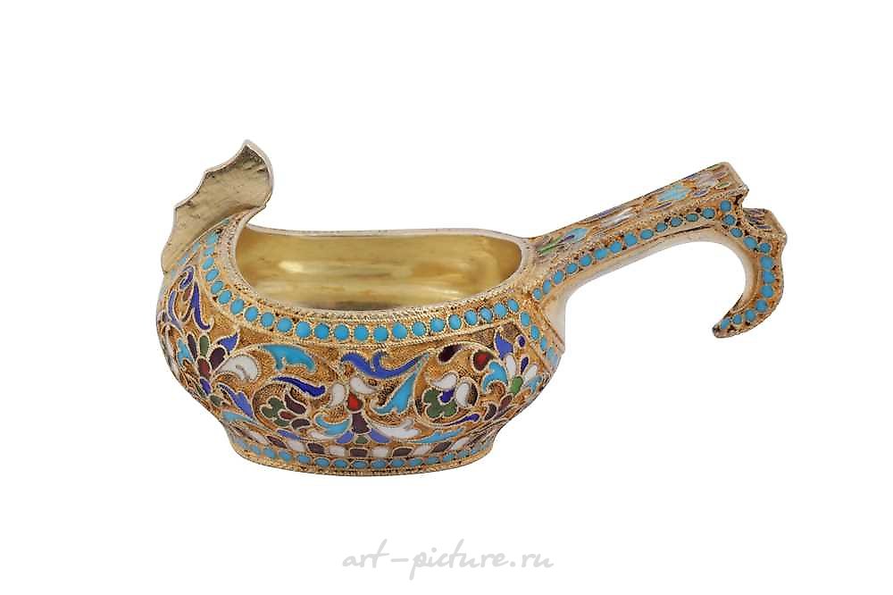 Russian silver , A Nicholas II early 20th century Russian 84 zolotnik silver ...