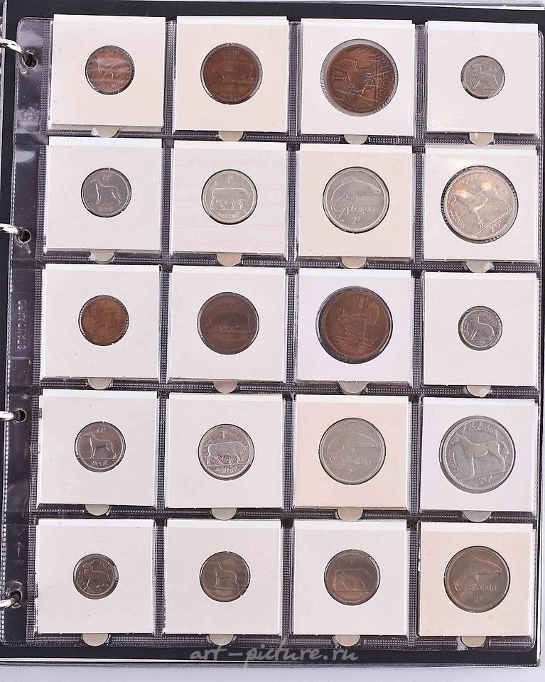 俄罗斯银 , 芬兰、爱尔兰和英国的硬币收藏