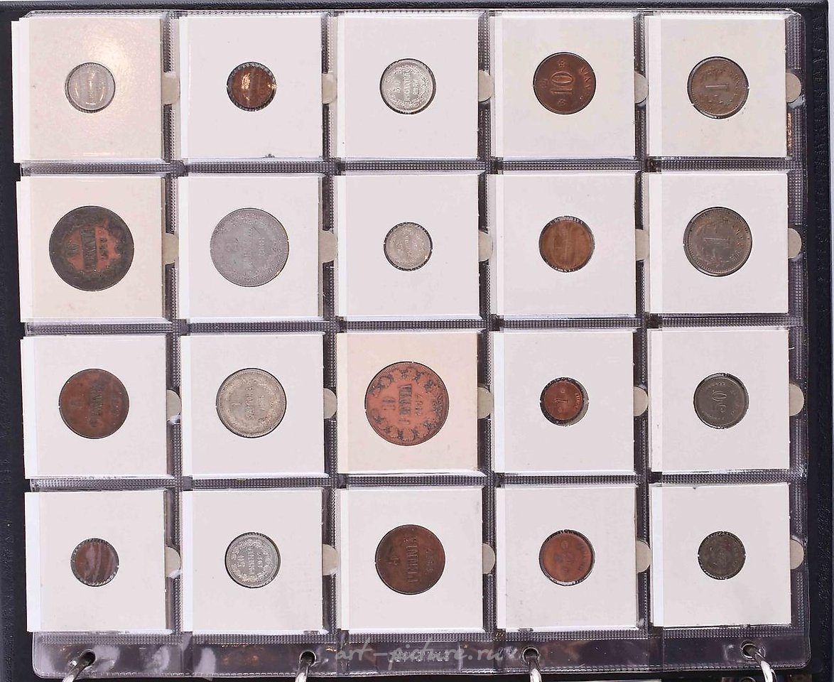 俄罗斯银 , 芬兰、爱尔兰和英国的硬币收藏