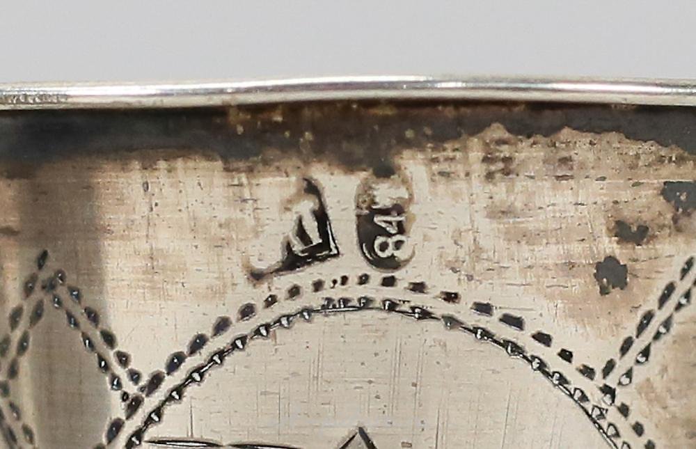 俄罗斯银 , 九个银杯用于祝圣