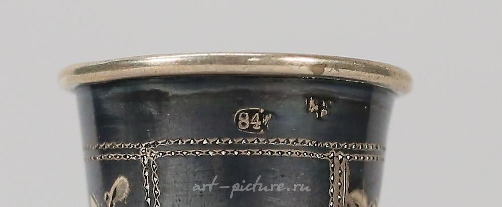 俄罗斯银 , 九个银杯用于祝圣