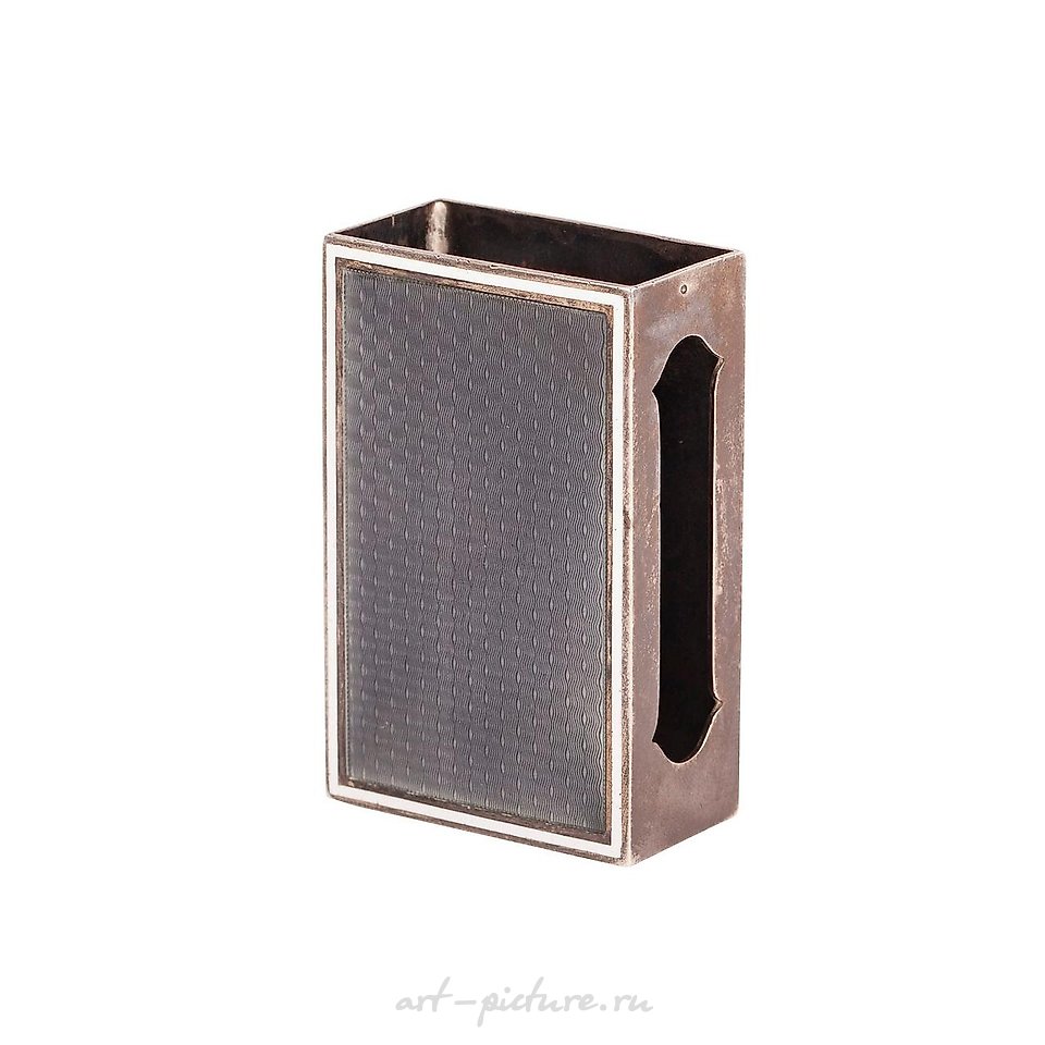 Russian silver , A Russian commemorative silver-gilt and guilloche enamel mat...