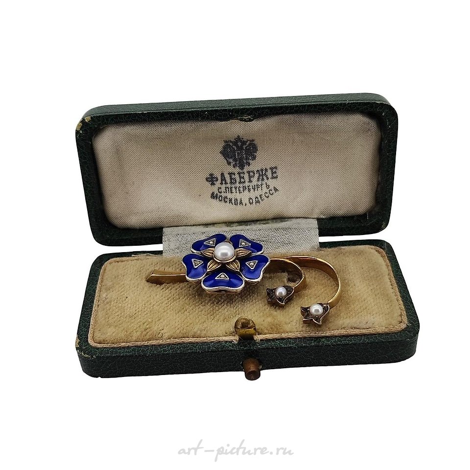 Russian silver , Vintage Russian Art Deco Imperial Era 925 Gilded...