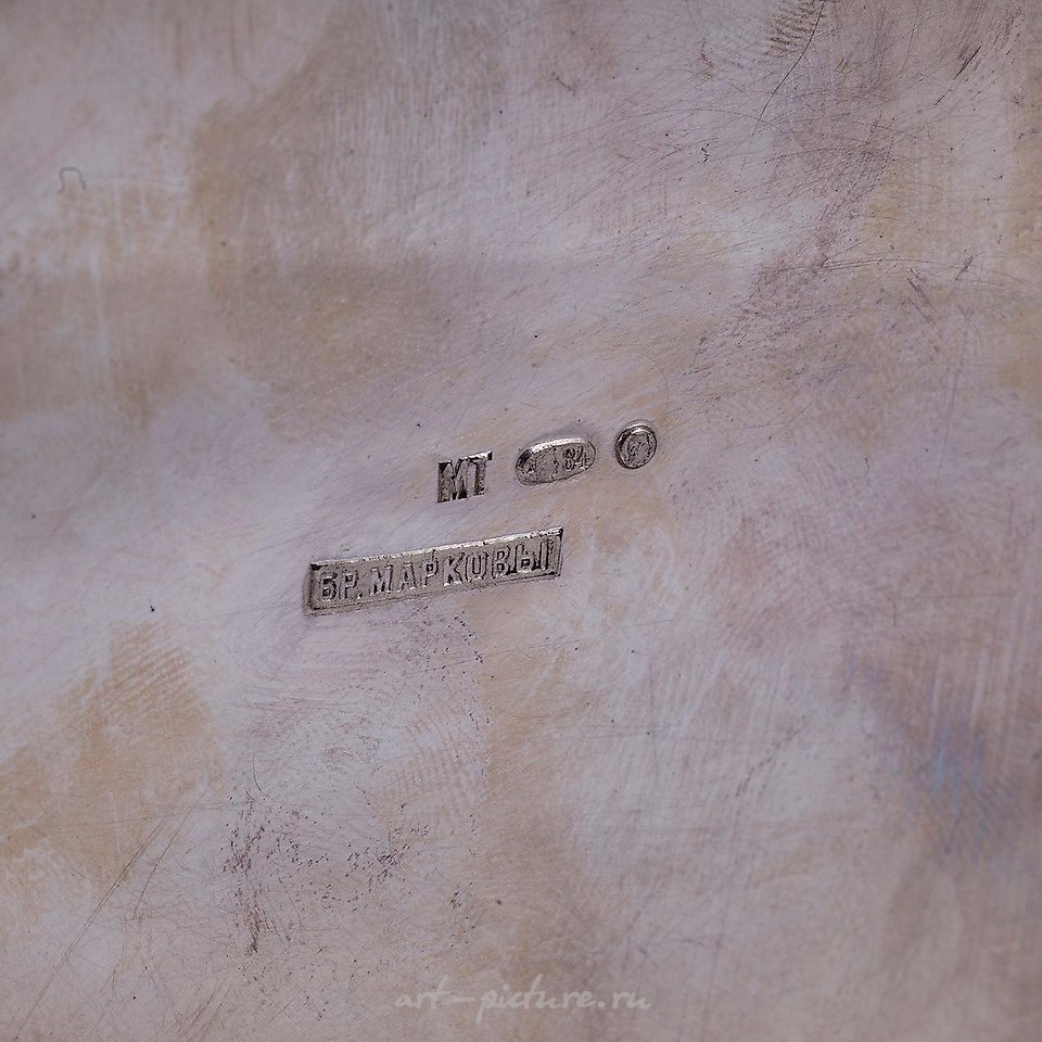 Русское серебро , Массивный русский хьюмидор для сига