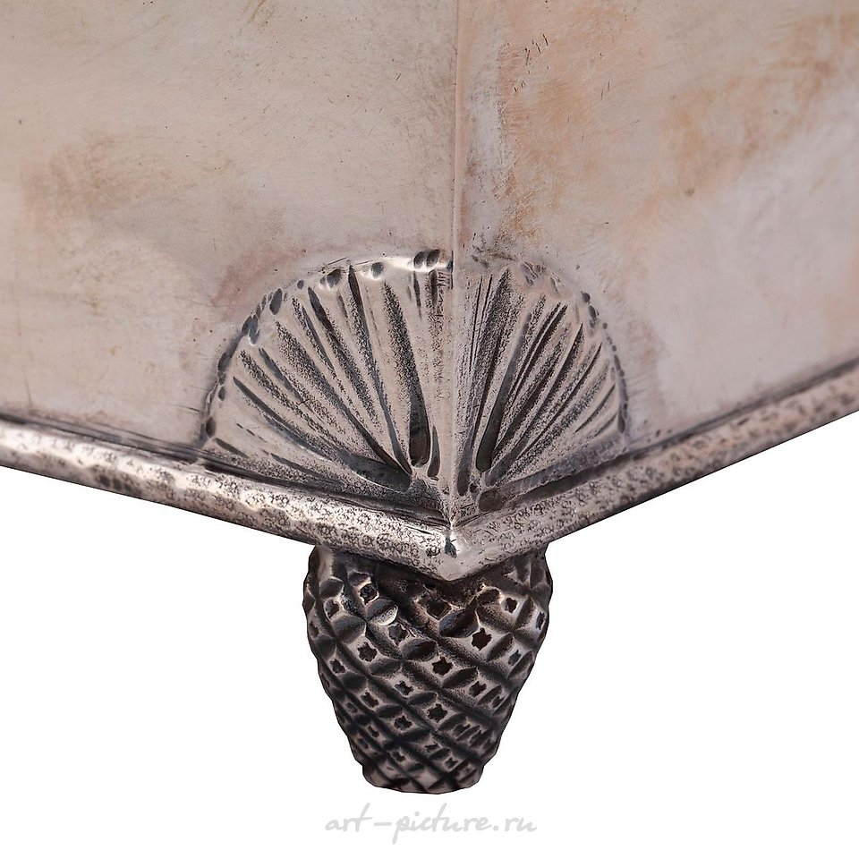 Русское серебро , Массивный русский хьюмидор для сига