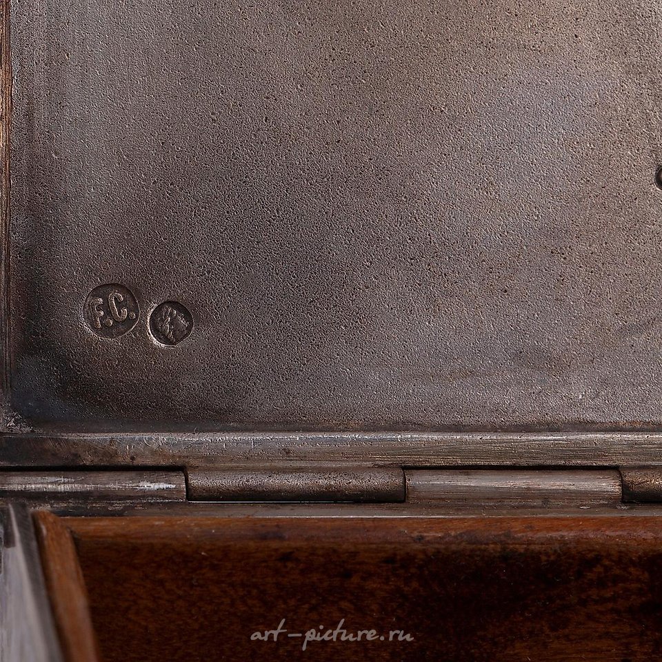 俄罗斯银 , 俄罗斯银质雪茄盒"Самородок"