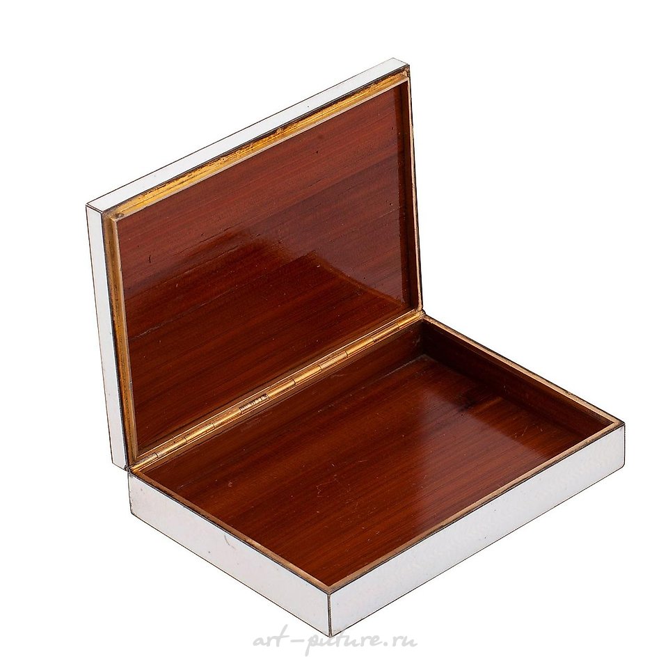 Russian silver , An extremely rare Russian silver-gilt and guilloche enamel pr...