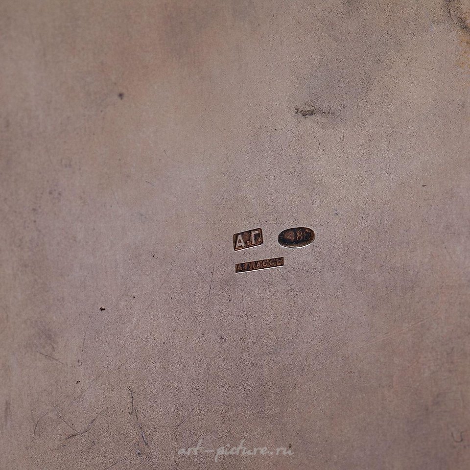 Russian silver , An extremely rare Russian silver-gilt and guilloche enamel pr...