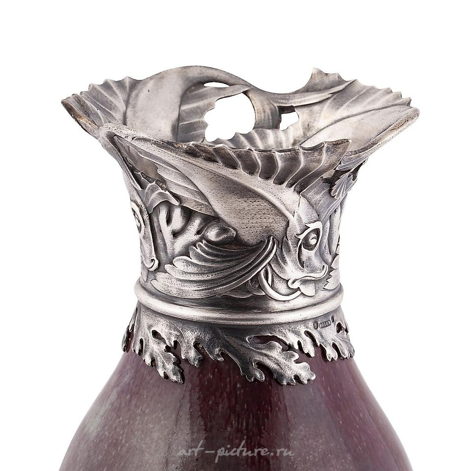 俄罗斯银 , 俄罗斯的银器和瓷器花瓶