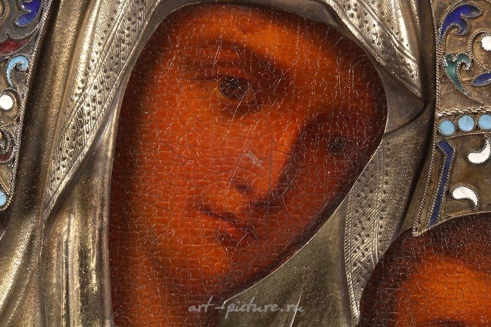 俄罗斯银 , 十九世纪俄罗斯起源的图标和银质奖励