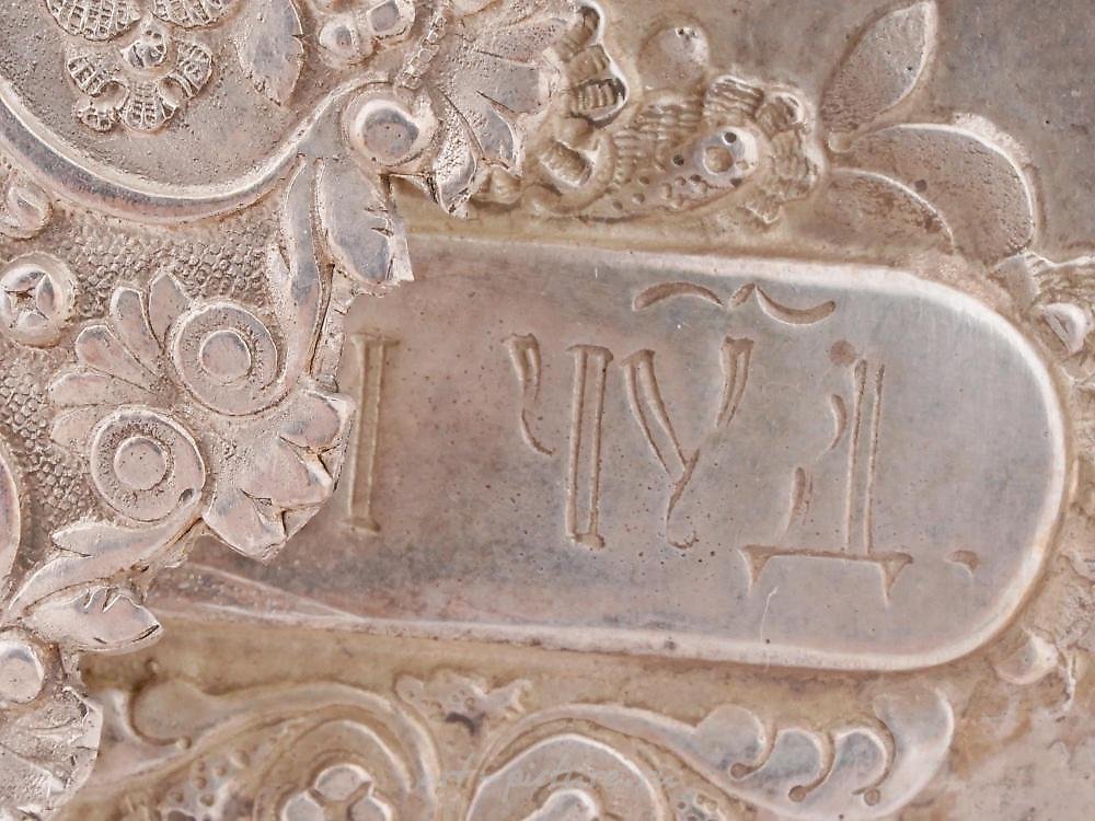 俄罗斯银 , 古董俄罗斯东正教圣尼古拉斯像