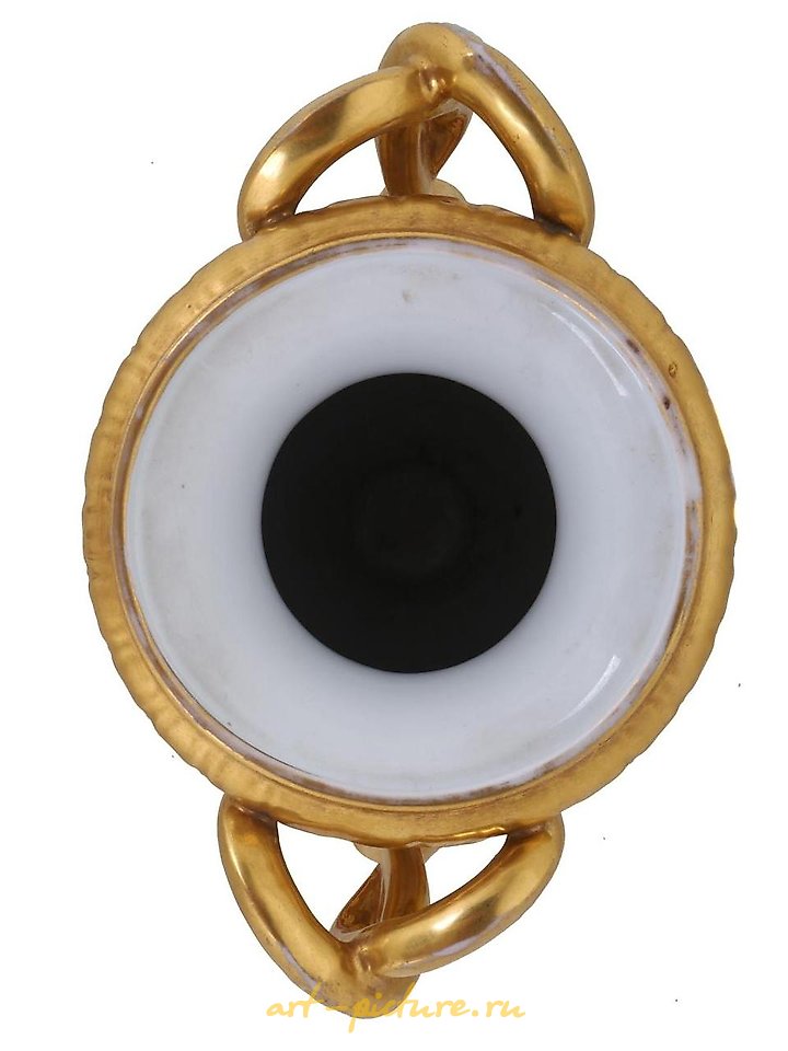 Royal Vienna Porcelain , LARGE ANTIQUE ROYAL VIENNA PORCELAIN VASE URN