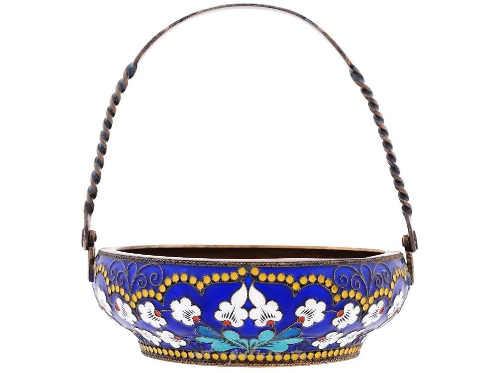 俄罗斯银 , 苏联时代：镀金的银糖盒或糖罐