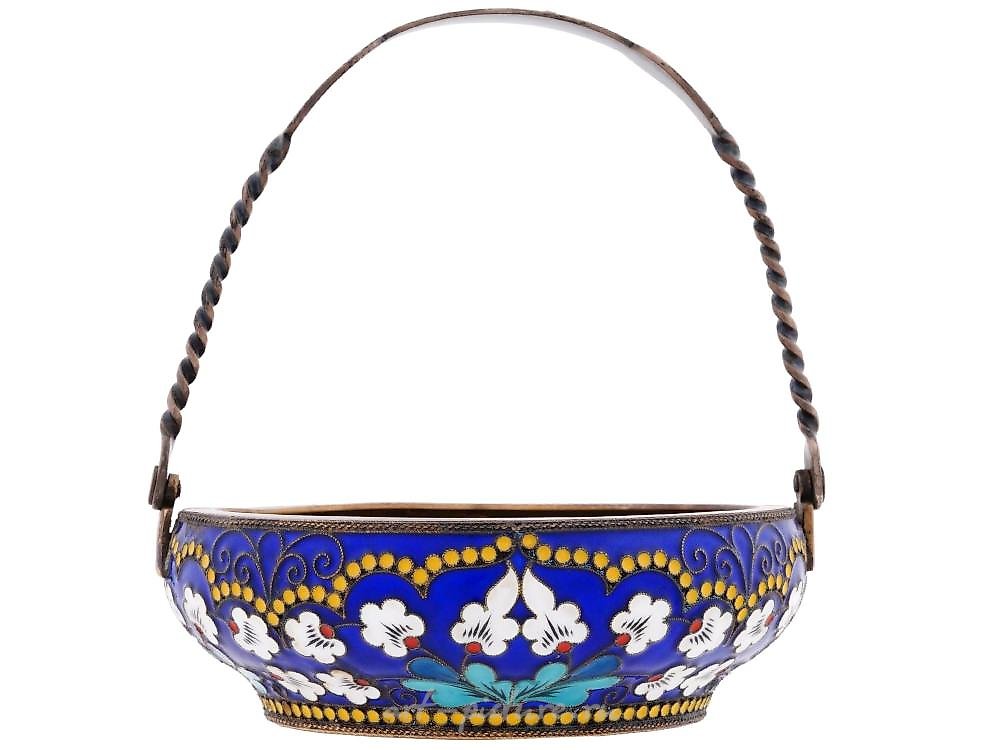 俄罗斯银 , 苏联时代：镀金的银糖盒或糖罐