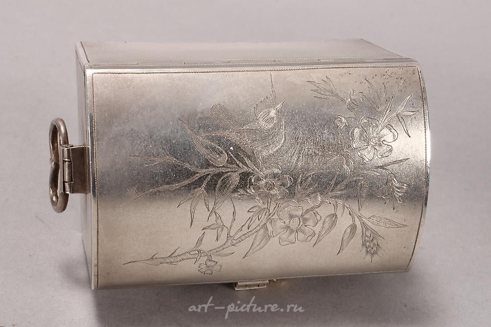 俄罗斯银 , 19世纪的俄罗斯银棺材