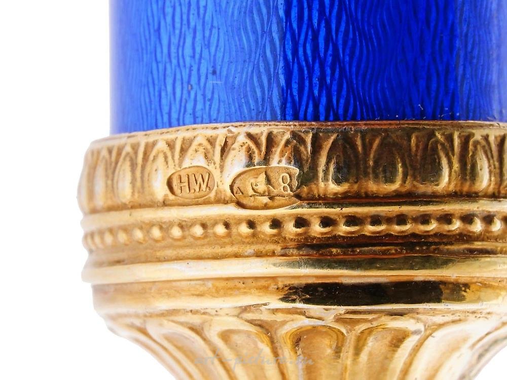 Русское серебро , Нож для вскрытия писем из русского позолоченного серебра