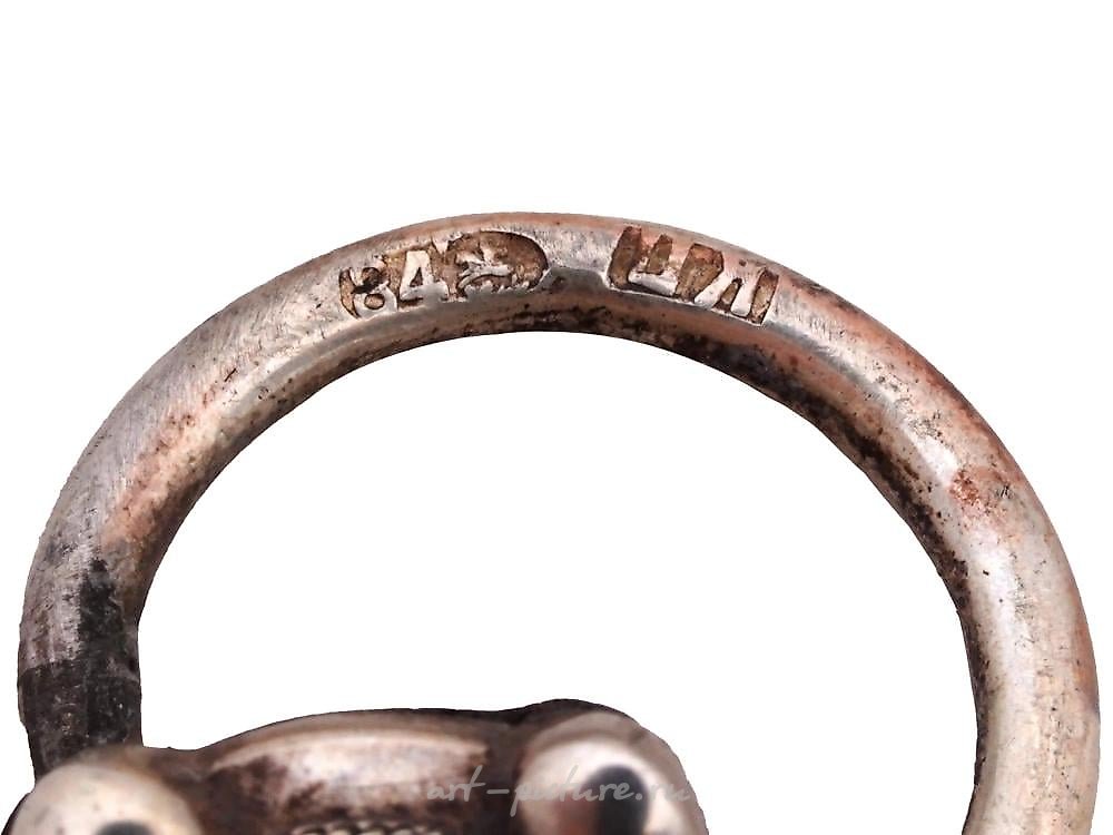 Russian silver , RUSSIAN ORTHODOX SILVER ENAMEL CROSS PENDANT