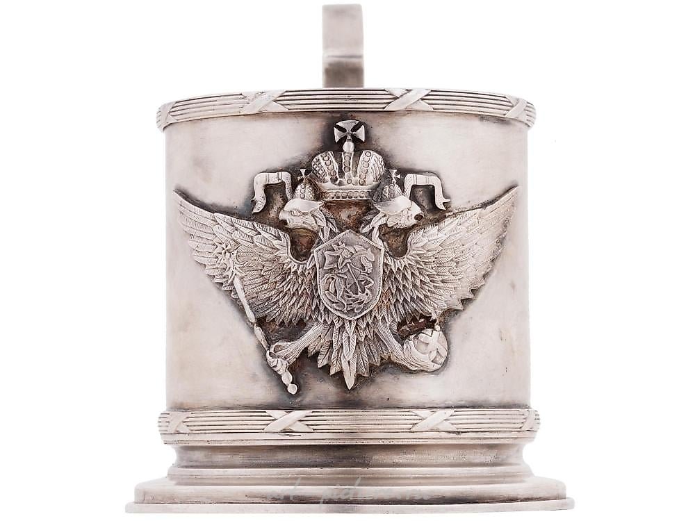 Русское серебро , Русский серебряный подстаканник