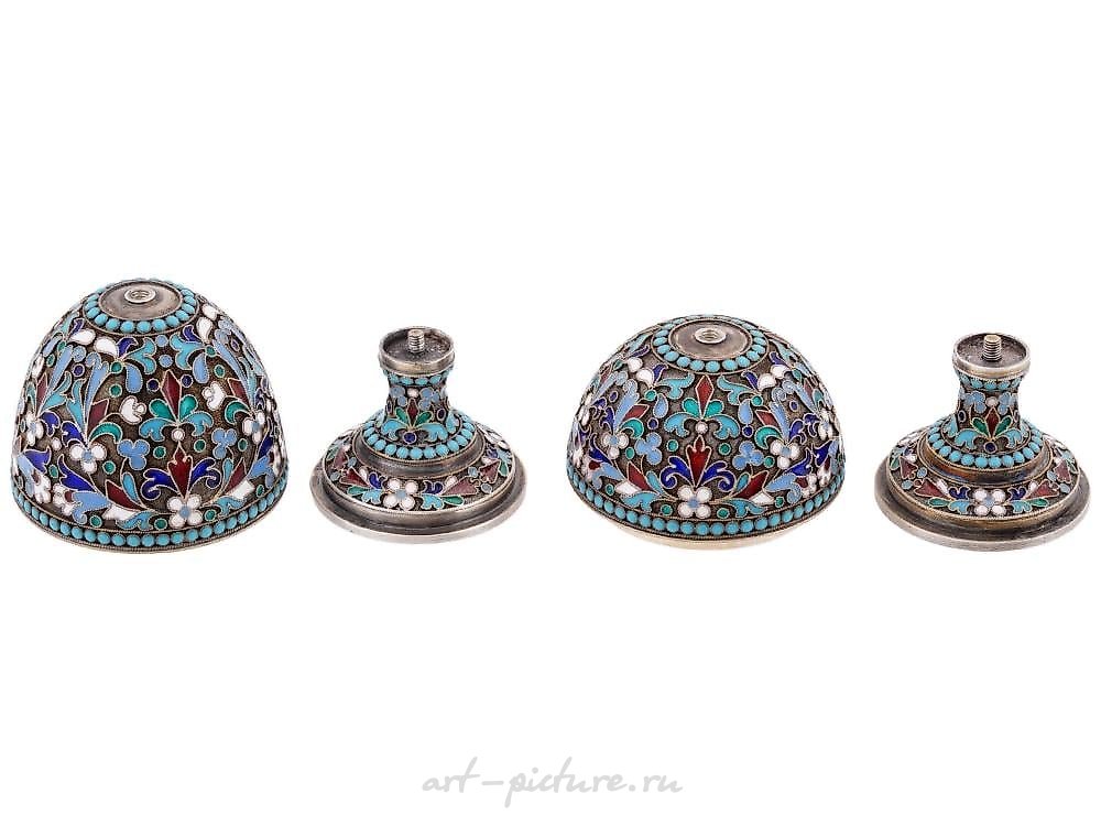 Russian silver , RUSSIAN GILT SILVER ENAMEL EASTER EGG