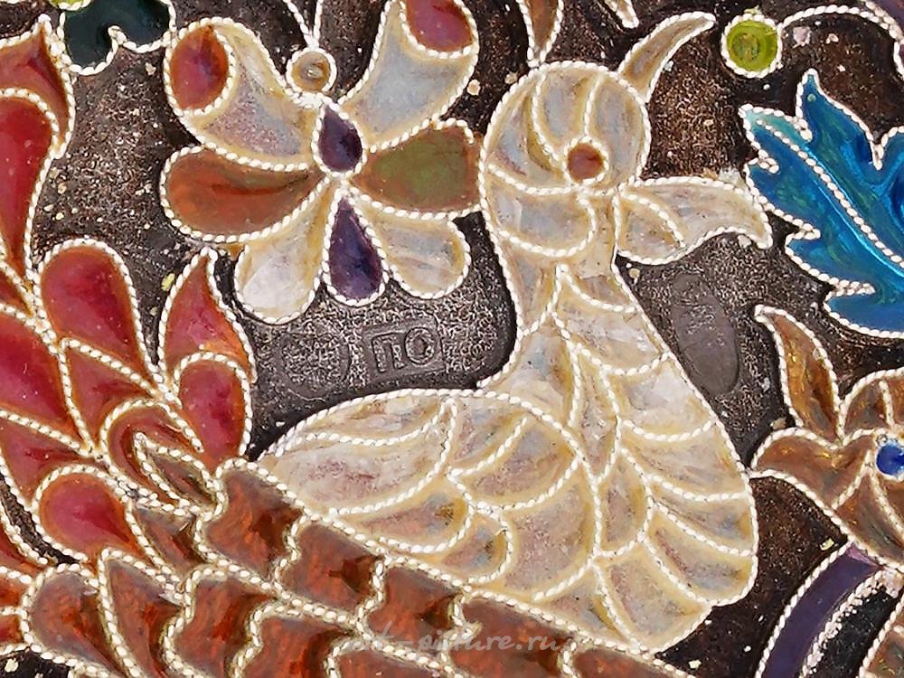 Russian silver , RUSSIAN PLIQUE-A-JOUR SILVER CIGARETTE CASE