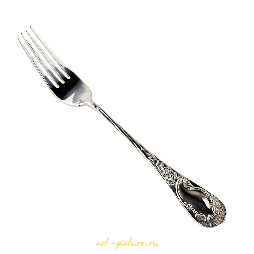 Русское серебро , Набор столового серебра на 6 персон от Ивана Хлебникова.