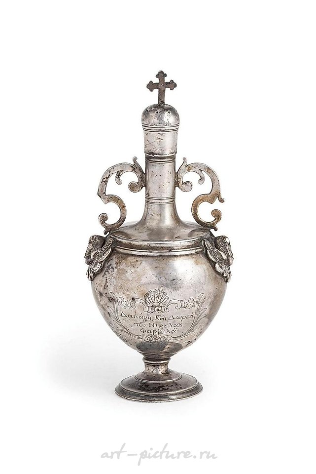 Russian silver , SILVER AMPHORA, 18TH CENTURY