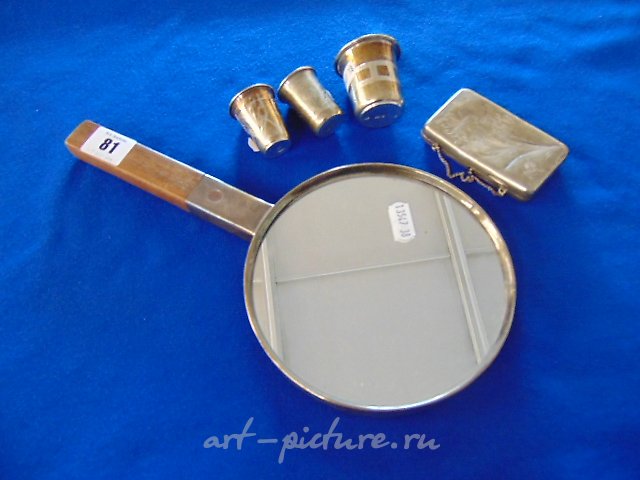 Russian silver , A quantity of hallmarked silver, etc.