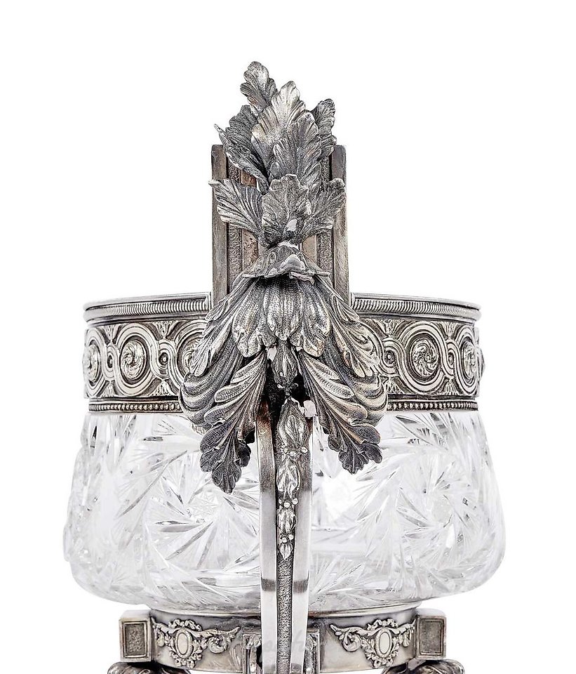 Russian silver , BOLIN, RUSSIA, CIRCA 1900: AN IMPRESSIVE SILVER AND CUT GLASS...