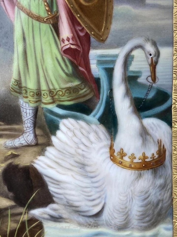 Royal Vienna Porcelain , LARGE 19TH CENTURY ROYAL VIENNA CHARGER