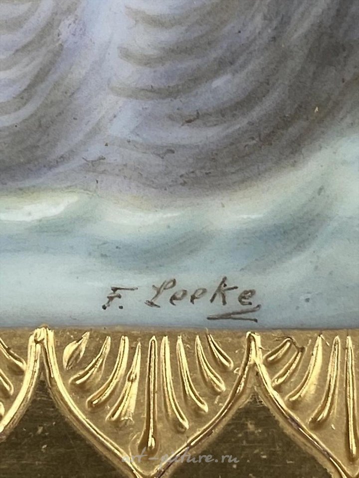 Royal Vienna Porcelain , LARGE 19TH CENTURY ROYAL VIENNA CHARGER