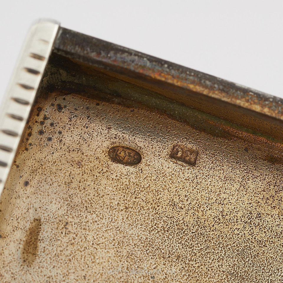 Русское серебро , Пара русских серебряных портсигара