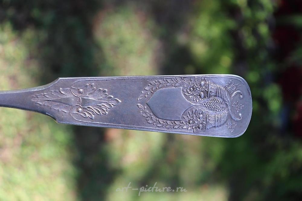 Русское серебро , Великолепная русская серебряная ложка