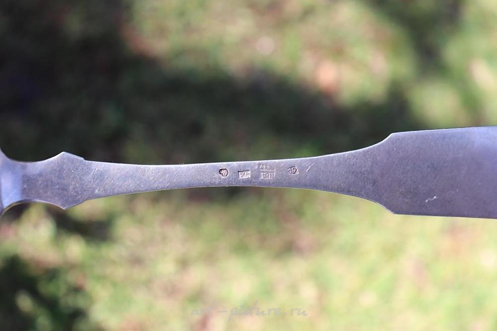 Русское серебро , Великолепная русская серебряная ложка