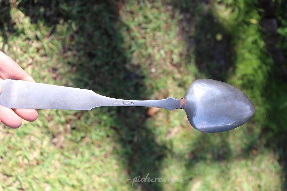 Русское серебро , Великолепная русская серебряная ложка