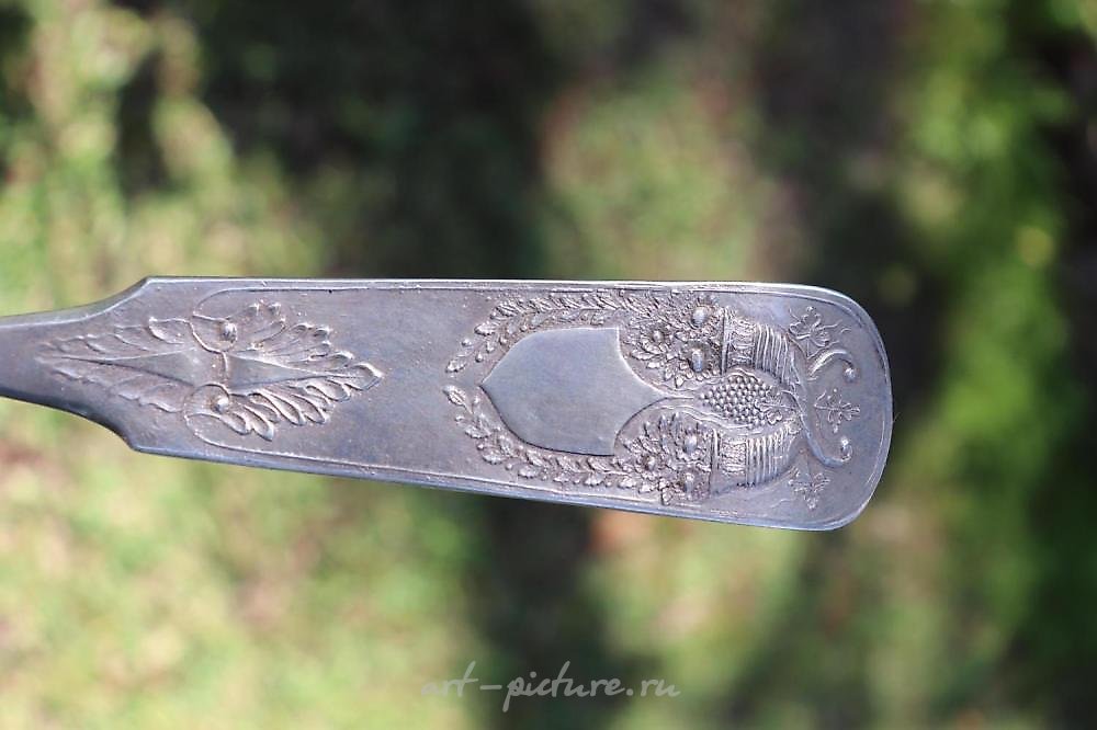 Русское серебро , Великолепная русская серебряная ложка