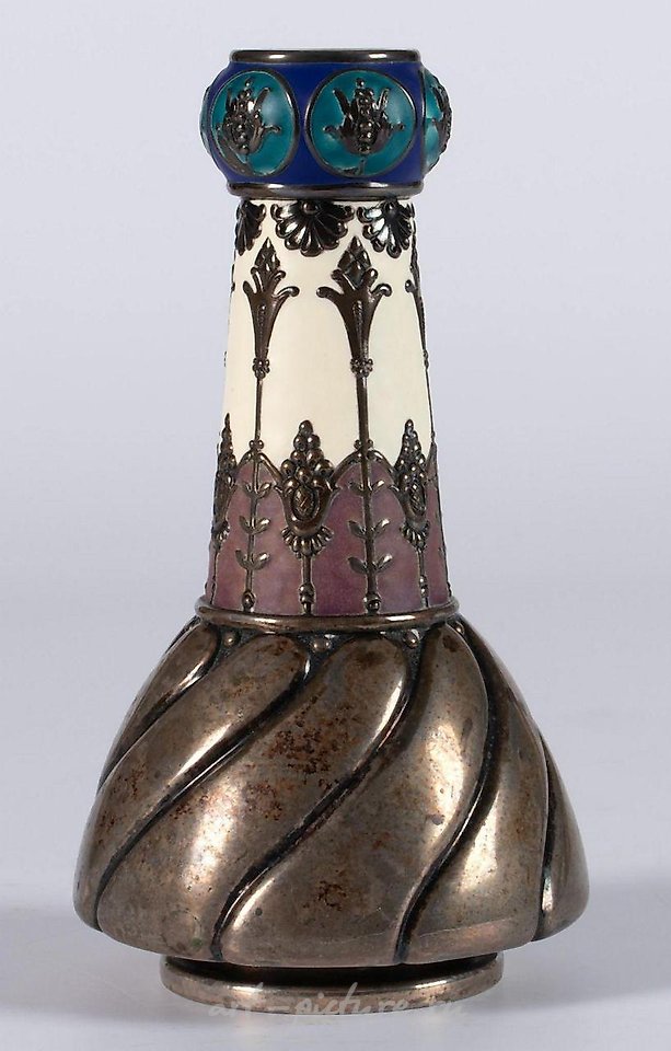 Русское серебро , Большая ваза-кувшин  Фаберже