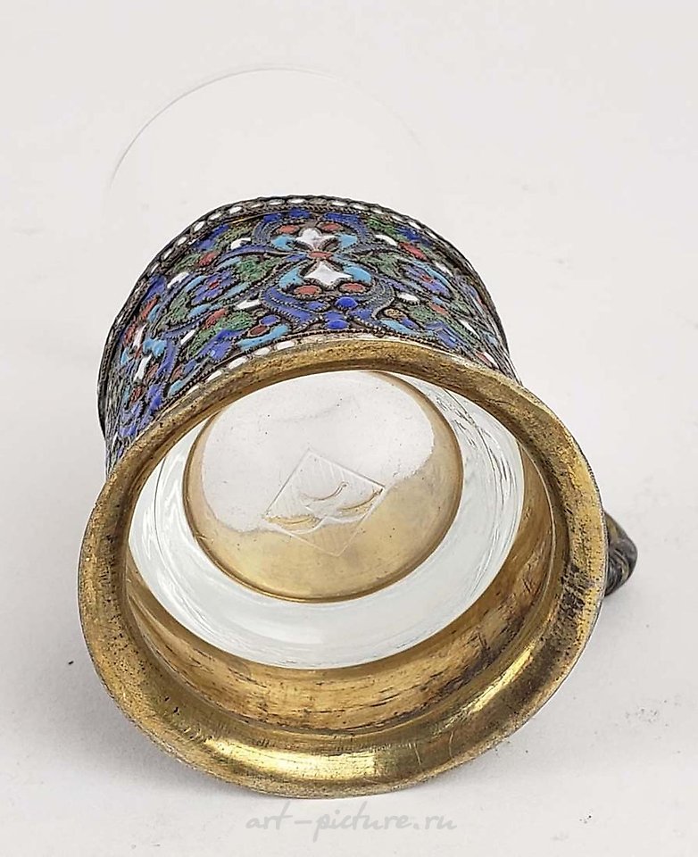 Russian silver , MAGNIFICENT 19TH C. RUSSIAN ENAMEL & 84 SILVER TEA SET