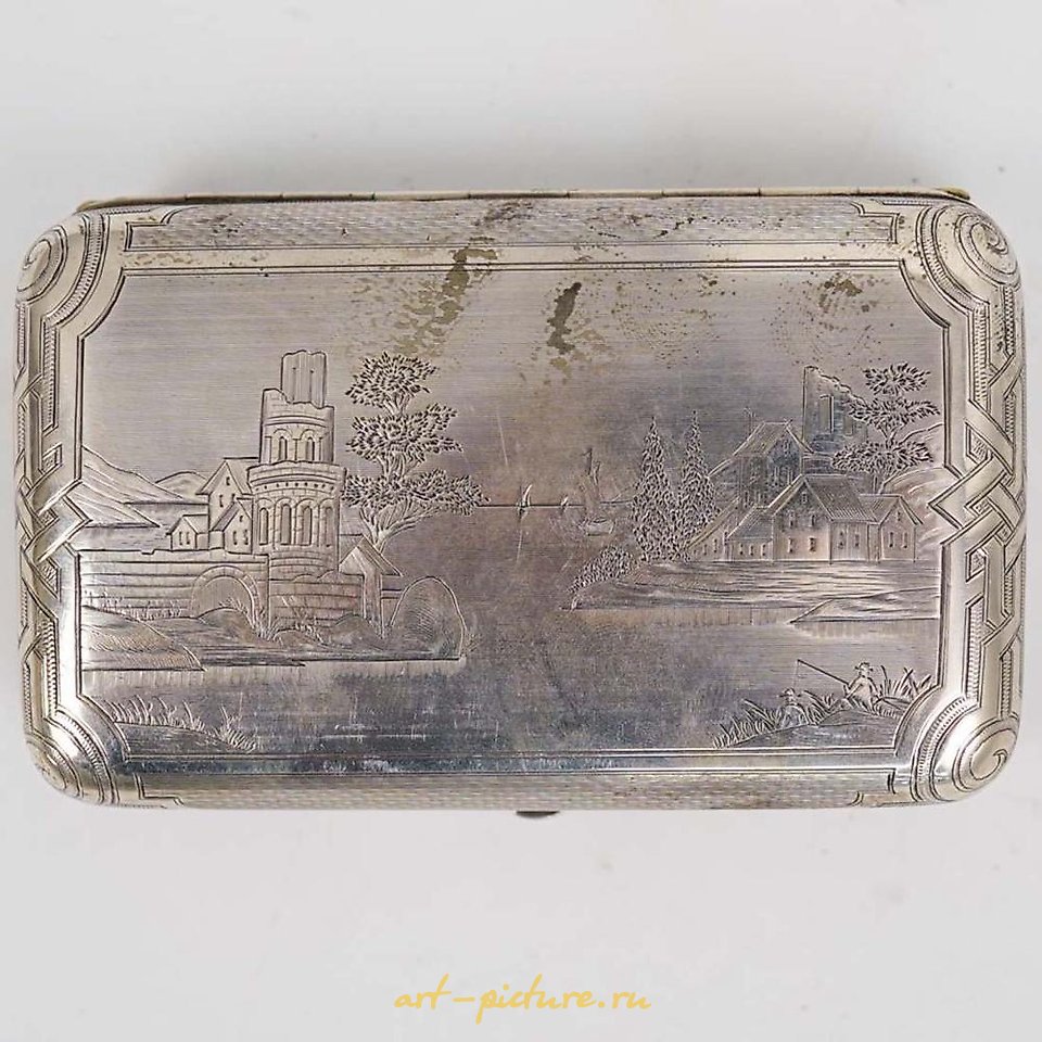 俄罗斯银 , 俄罗斯银烟盒84