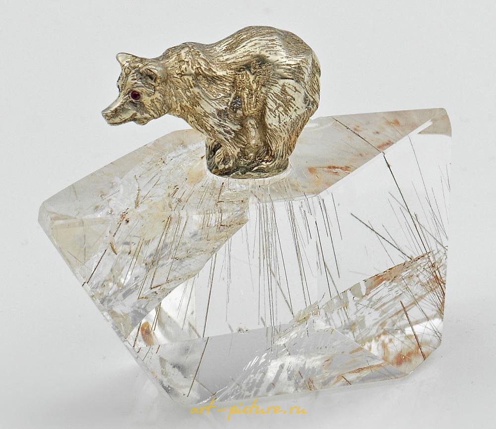 俄罗斯银 , 装饰性微型雕塑