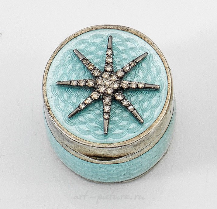 俄罗斯银 , 迷你药片盒