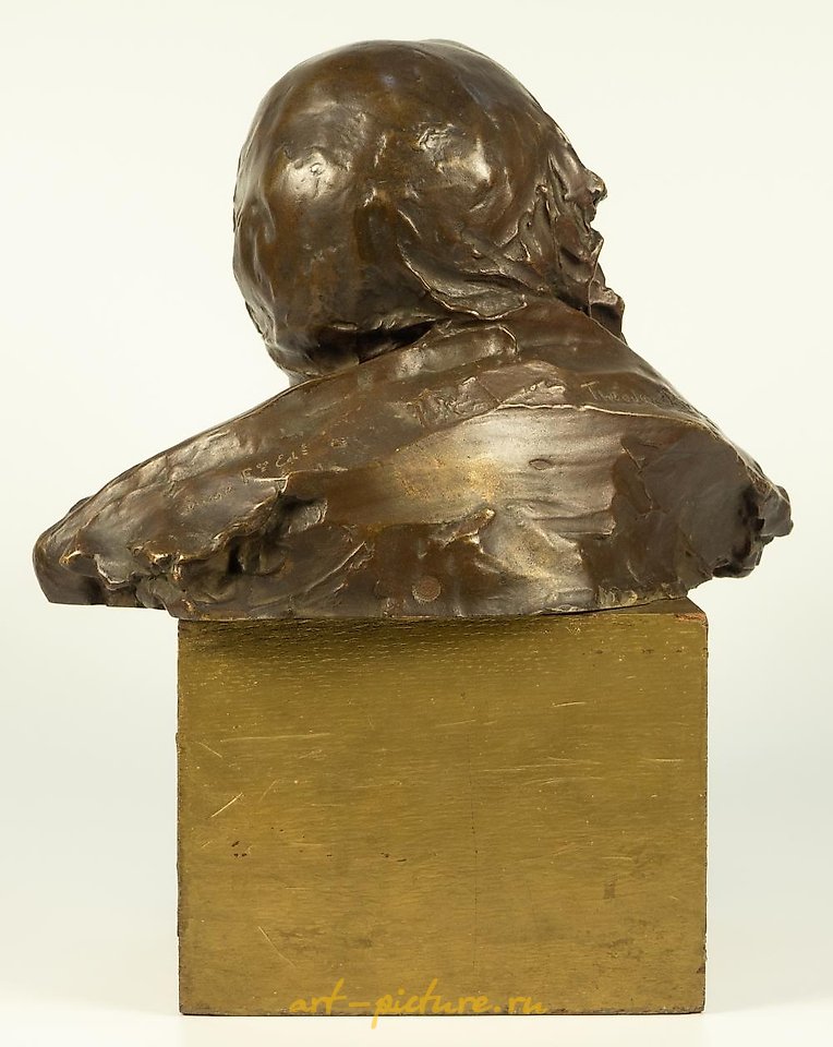 Русское серебро , Бюст Льва Толстого.