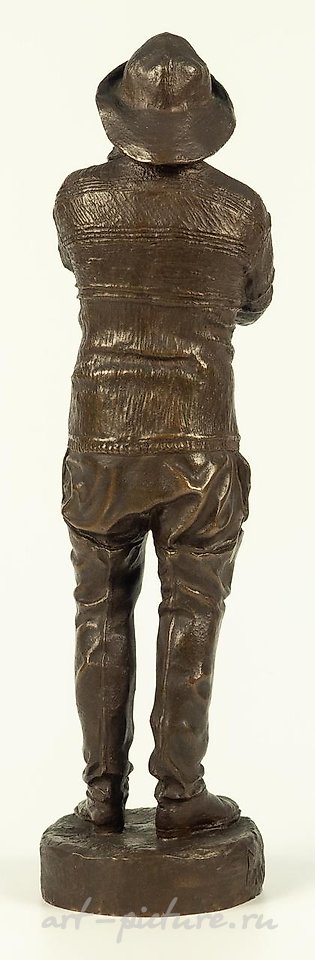 俄罗斯银 , 渔夫雕塑
